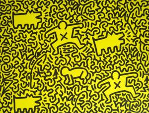 Keith Haring的小人