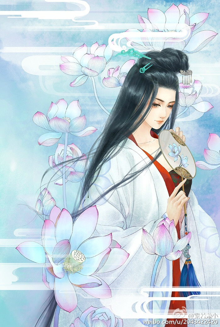 古风美人绘师紫若萧小