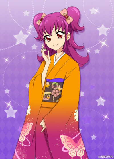 偶像活动和服海报，三轮光。希望大家多多关注，茉莉执笔。