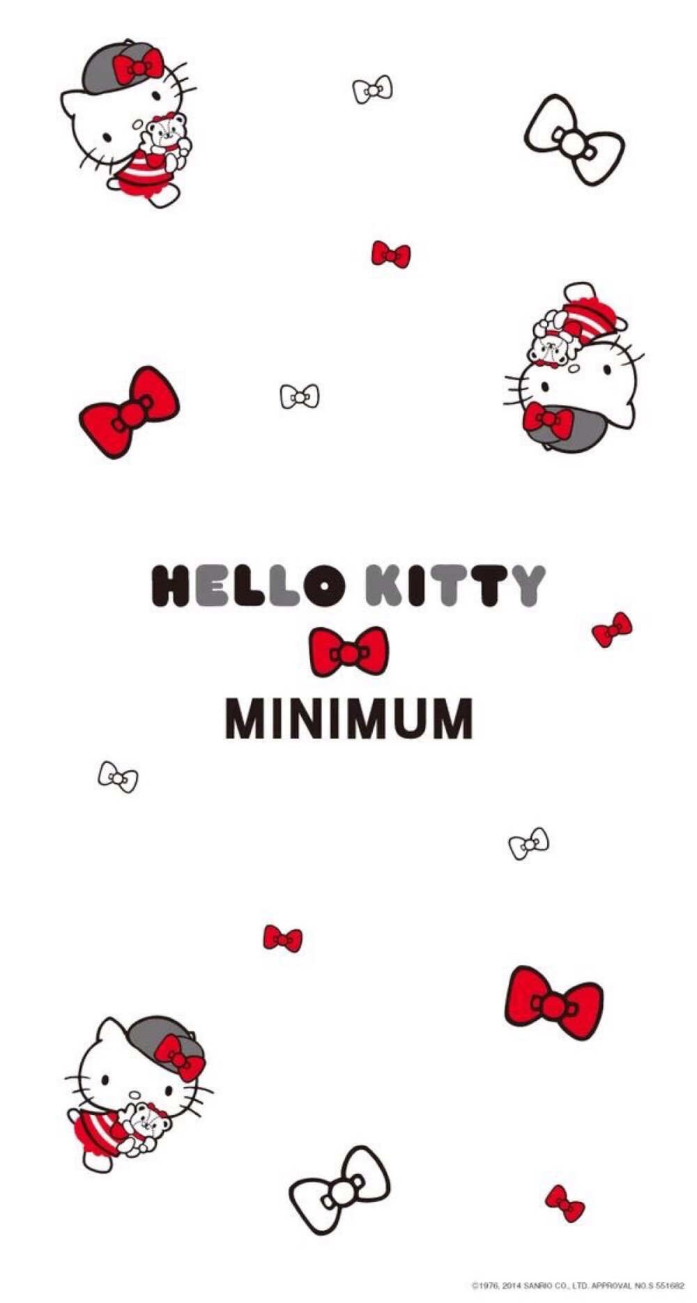 iPhone 壁纸 Hello Kitty 凯蒂 KT猫