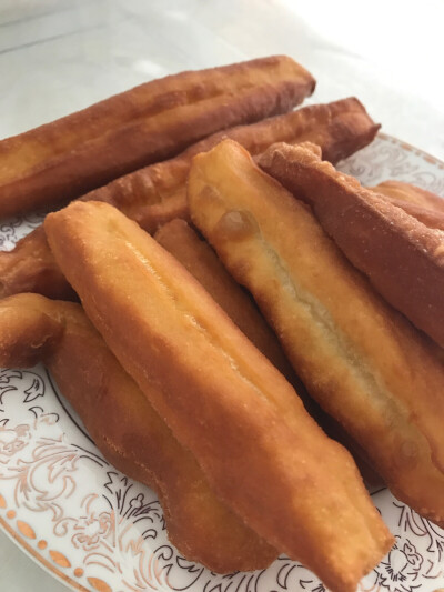 油条颜色还不错