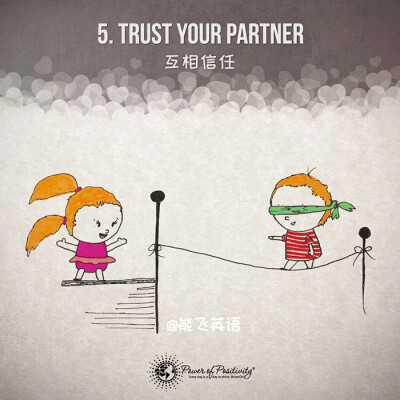 【如何让爱情保鲜25年】Trust your partner 互相信任