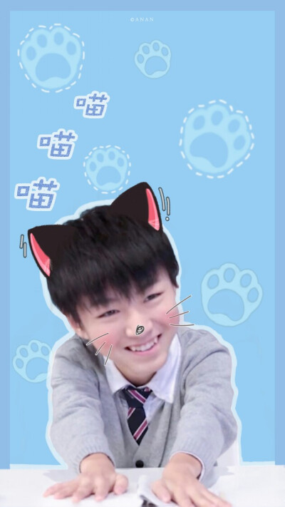 #王俊凯##TFBOYS王俊凯#可爱饭制 手机壁纸