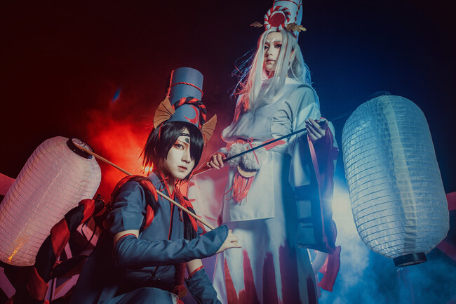 【cos】阴阳师鬼使黑白
鬼使白cn: 天次 鬼使黑cn: 琏优
美如画 我伙惊 帅成基