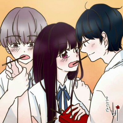 二次元 插画 截图 头像