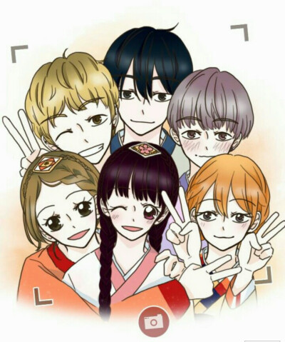 二次元 插画 截图 头像