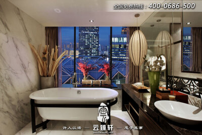 中式卫生间装修效果图