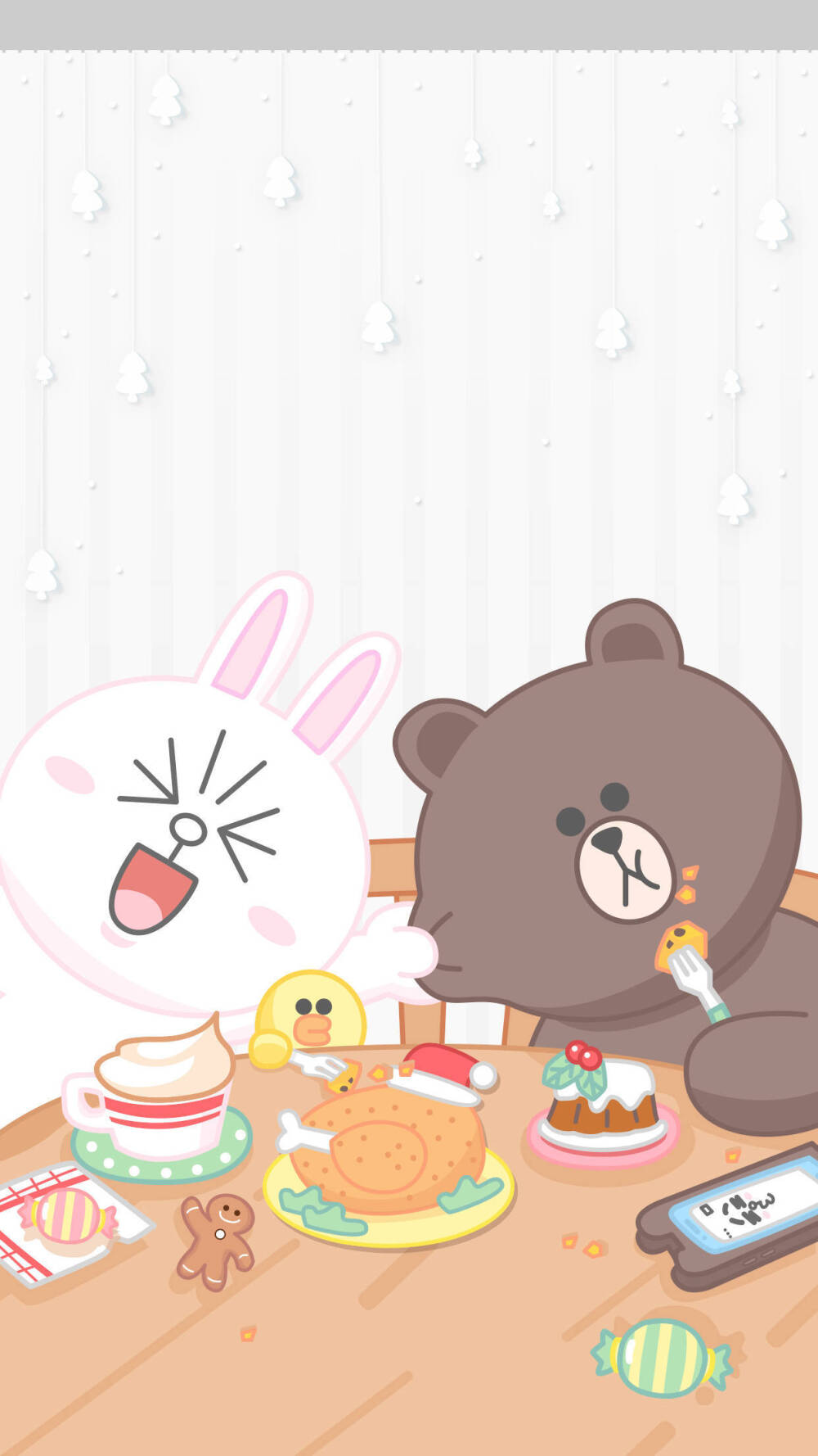 linefriend壁纸抱图点赞