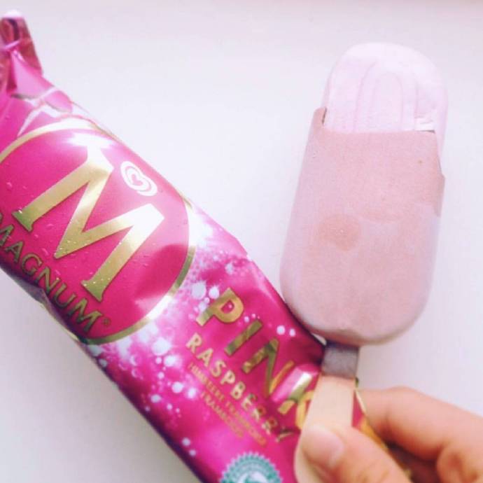 Magnum pink 粉红梦龙雪糕 。 ​​​ ​​​​