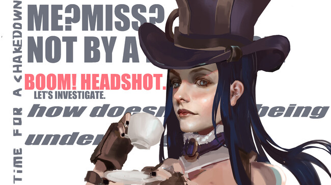 英雄联盟 € lol Ι凯特琳 皮城女警