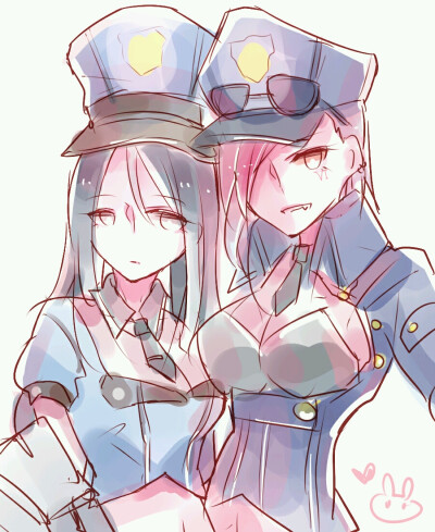 英雄联盟 € lol Ι凯特琳 皮城女警 蔚