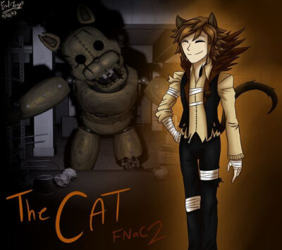 FNaC 2: The CAT by Emil-Inze