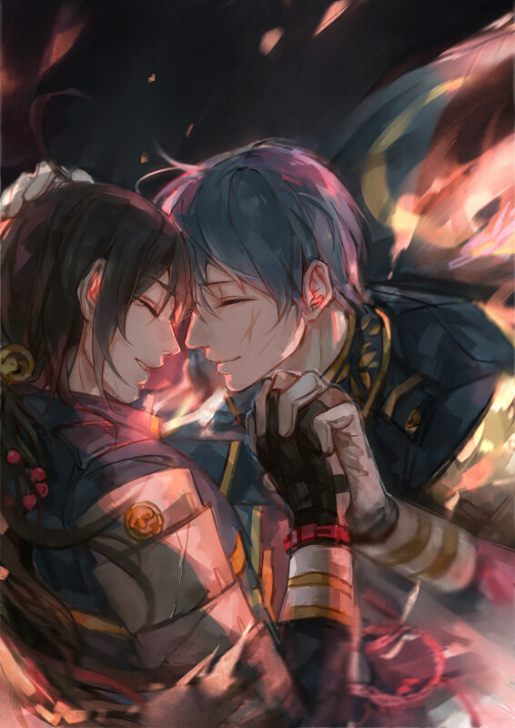 p站画师 bbirdd 作品【侵删致歉】鲶尾藤四