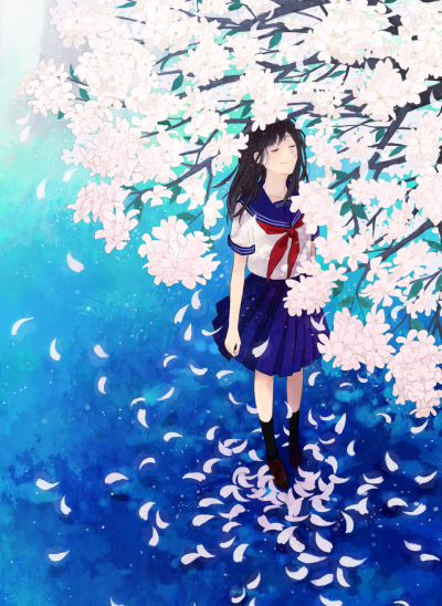 あの夏を生きた君へ 画师：はるこ 本作品pixiv id= 57100968