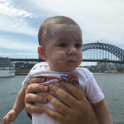 威廉 混血宝宝 超人回来了 sam