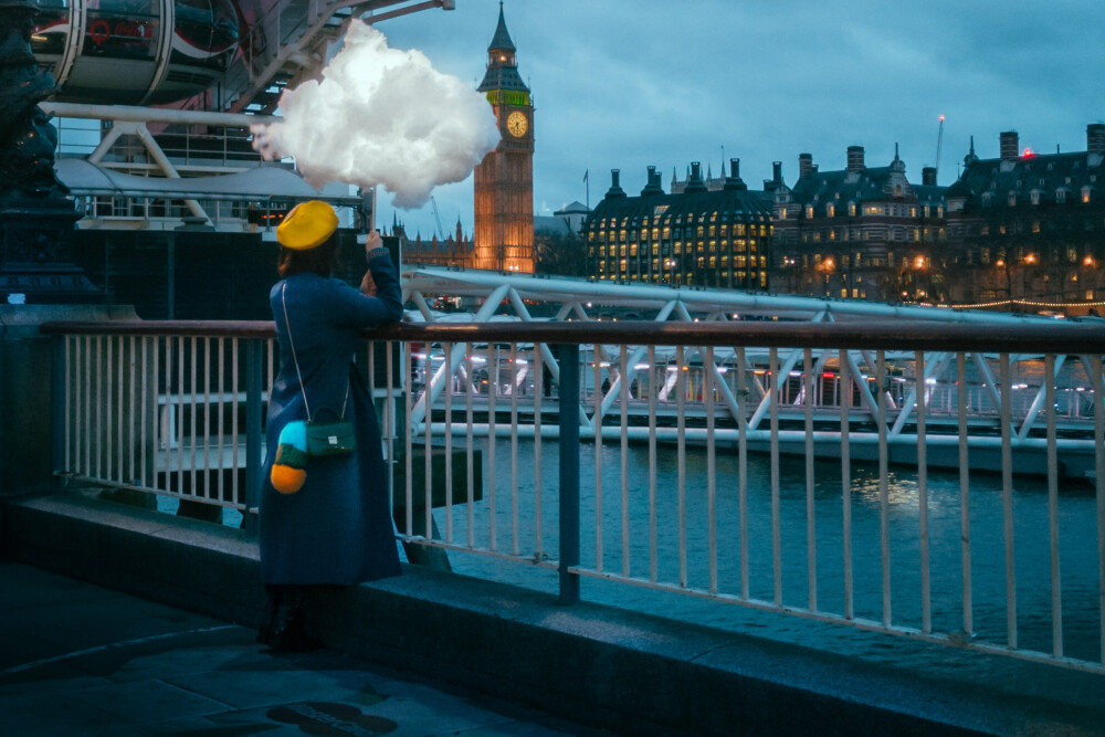 2017.02.08 伦敦 London Eye 雨
最近每天都会经过这里，只是想看看不同天气下伦敦的情绪变化。大家都知道伦敦很大，至于城市有没有心情，可能也不会有人关心吧。
-小墨