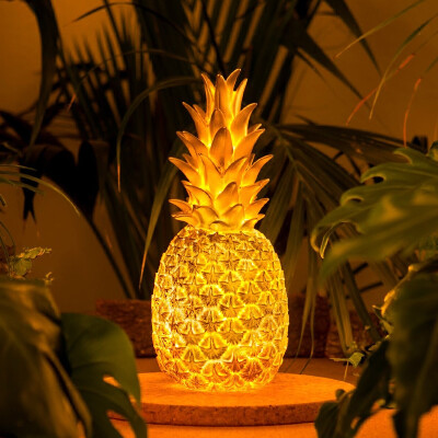 玩意生活 goodnight light 菠萝造型LED装饰灯台灯夜灯西班牙制造