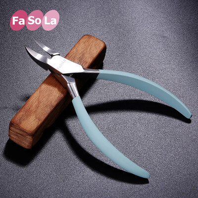 日本FaSoLa 专用指甲钳鹰嘴指甲刀脚指甲刀灰指甲修脚刀不锈钢剪
