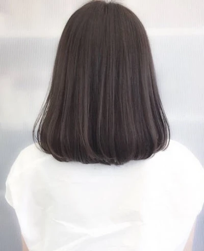 齐耳短发内扣