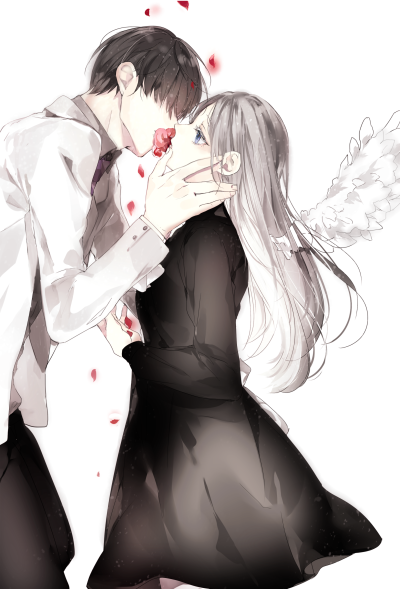 天使にキスを 画师：なな 本作品pixiv id=58485608