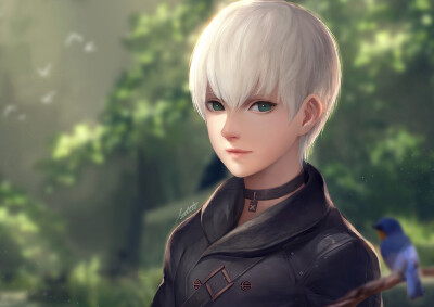 尼尔：机械纪元 NieR：Automata 9S 画师：Stellarism 本作品pixiv id=61587812