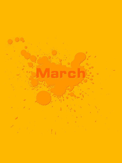 三月 March