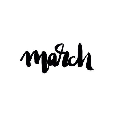 March 三月