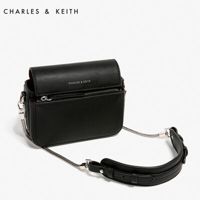 CHARLES&amp;KEITH 单肩包 CK280270022 欧美纯色单肩斜挎包女包