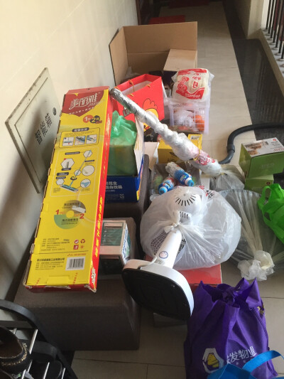 2017.2.12 接老妈回家，忘关水龙头发大水！