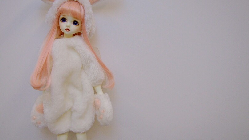 bjd 四分 兔子皮