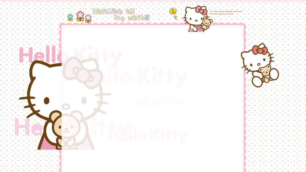 HELLO KITTY 凯蒂猫 可爱