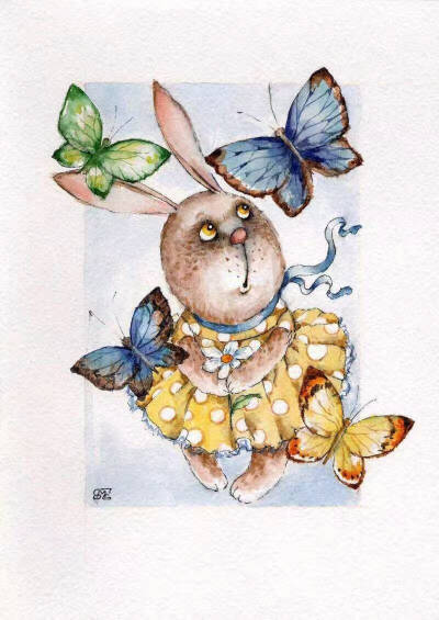 蝴蝶兔子
