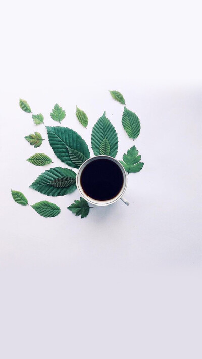 green and coffee