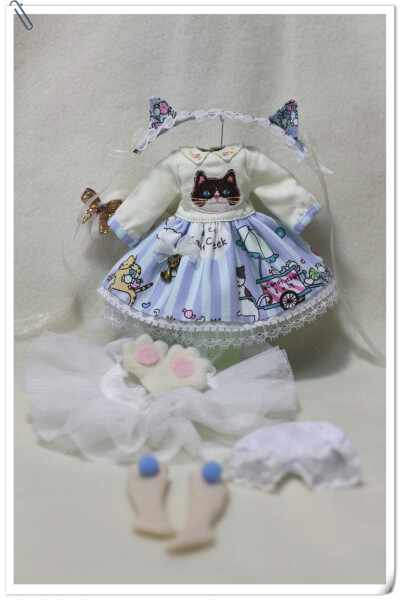 定制 【萌宝品阁】bjd6分/yosd/azone体【candy cats】套装