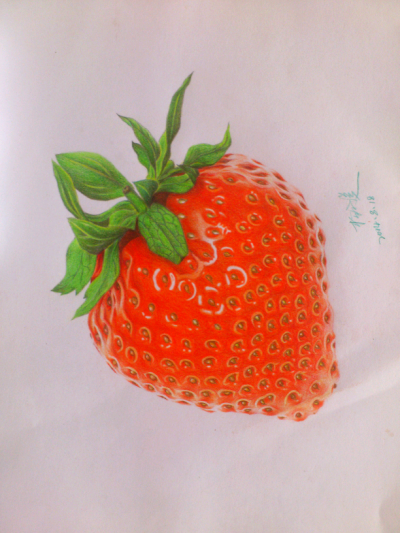 彩铅～草莓