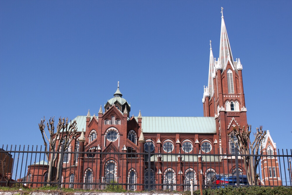 St. Joseph Cathedral. Photo by Jiali Chen at downtown Macon GA, USA.