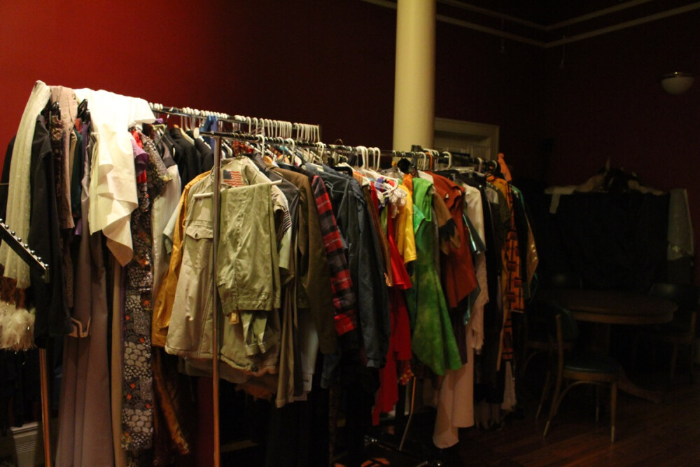 Costume Storage. Photo by Jiali Chen at Theatre Macon, Macon GA, USA.