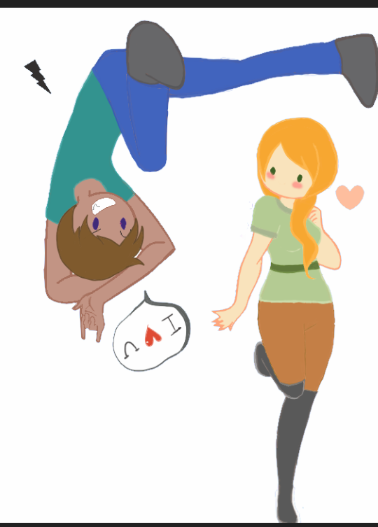 steve：l love you~
Alex:(///.///)
minecraft ——（收藏着ganaen）