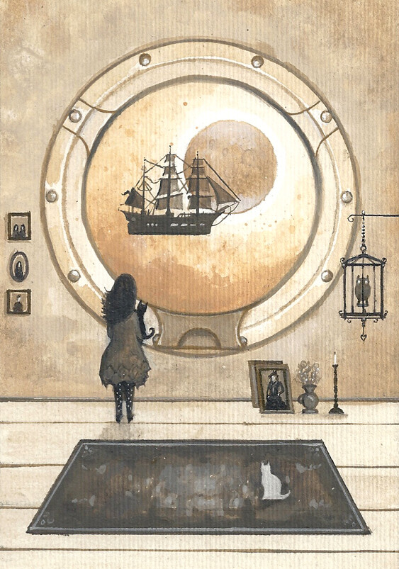 英国画师 JadeMoonRabbit 插画作品