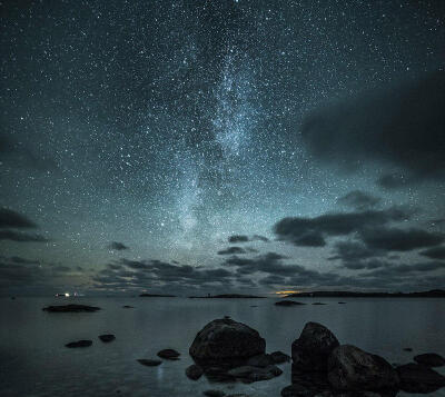 星空夜海