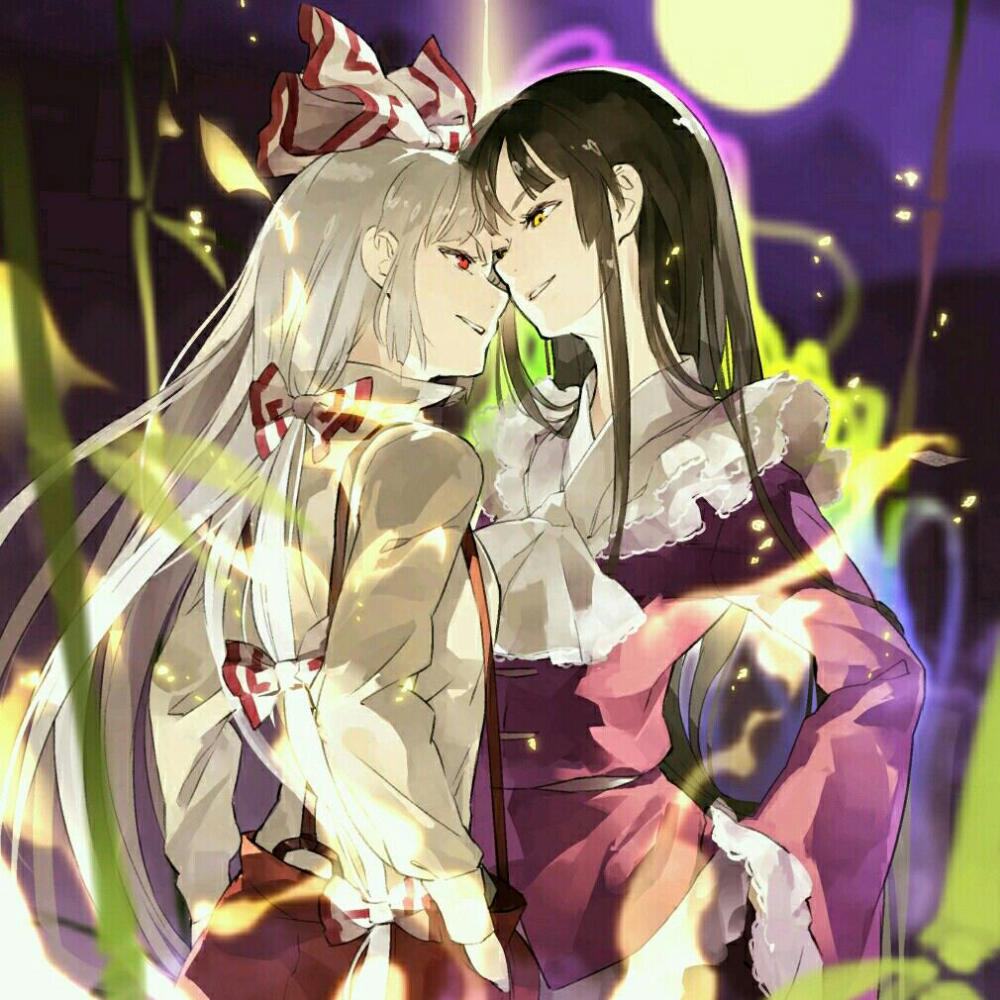 藤原妹红 蓬莱山辉夜 不死组