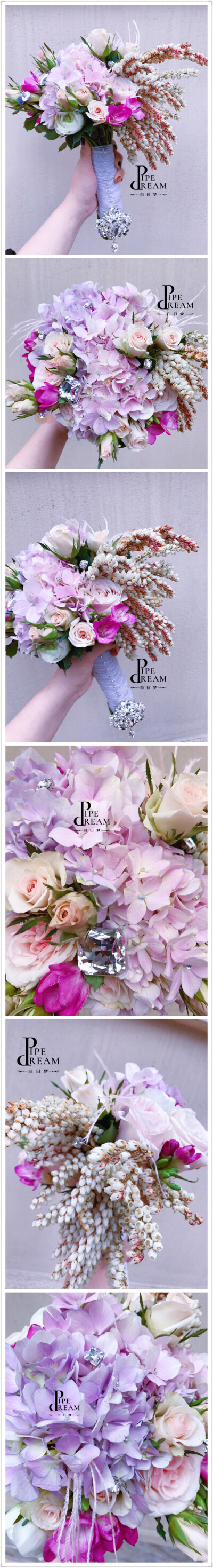 没开花店已经3年了，这次闺蜜指名点姓的要我给她做手捧花，没办法啊，只有重出江湖