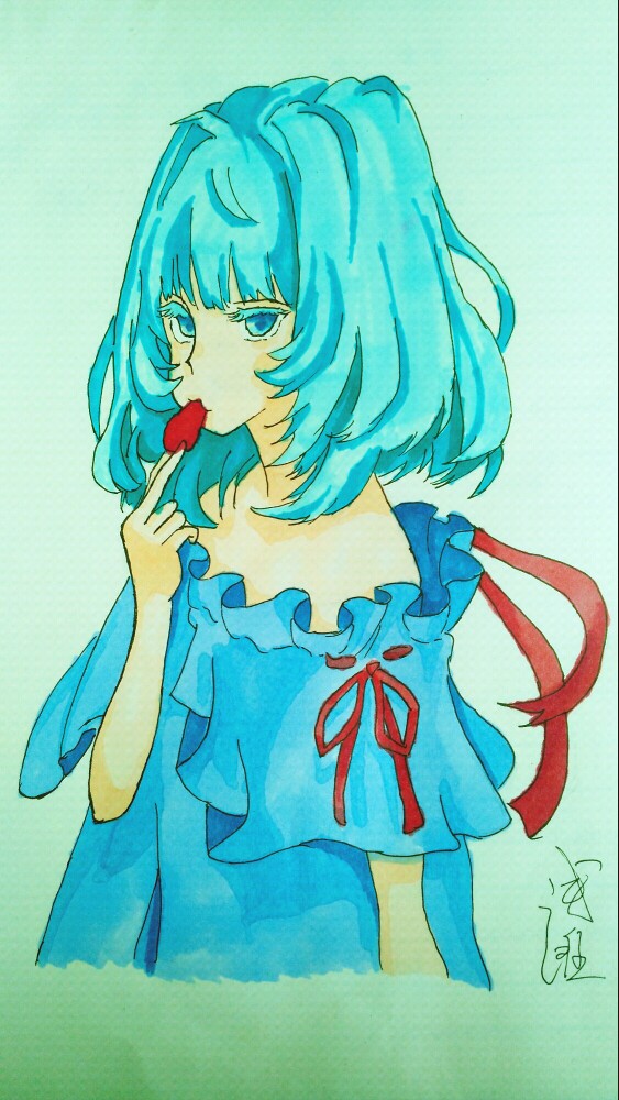 临摹.... 马克笔 手绘 不想说什么了 人体崩