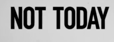 not today 防弹少年团 gif