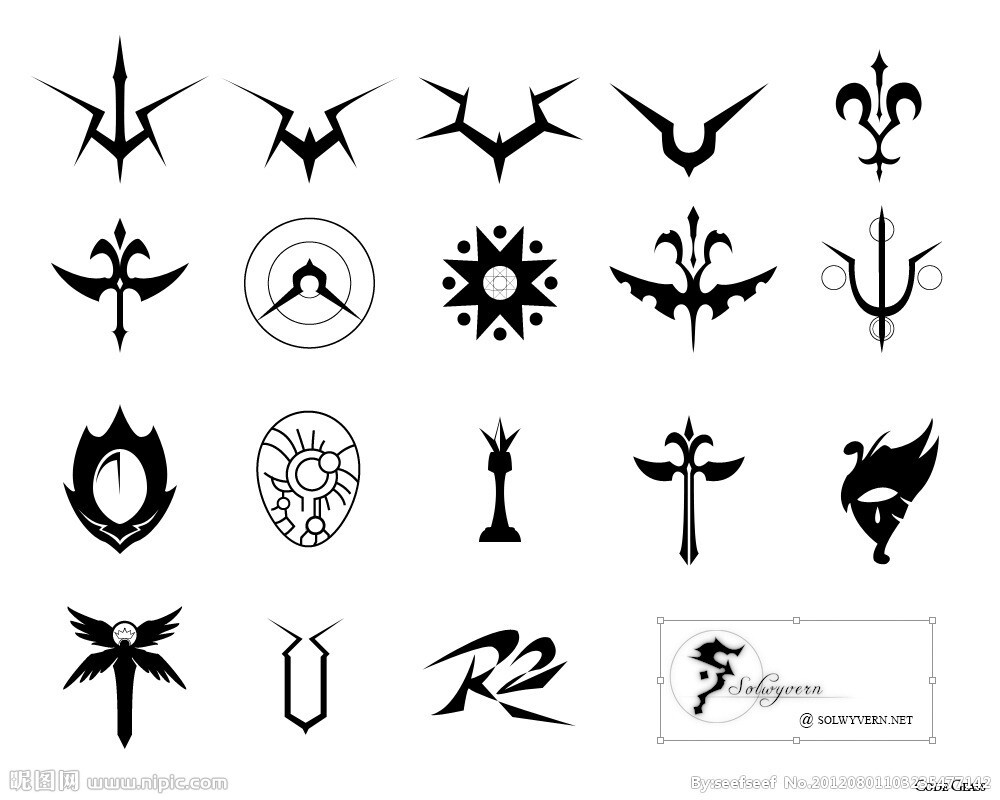 反叛的鲁路修 鲁鲁修标志