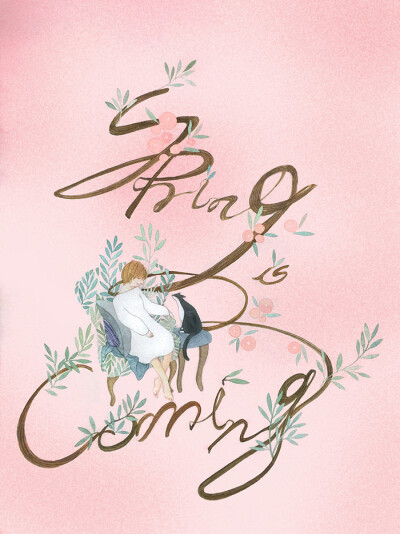 立春 ~ 插画师Rosa作品
