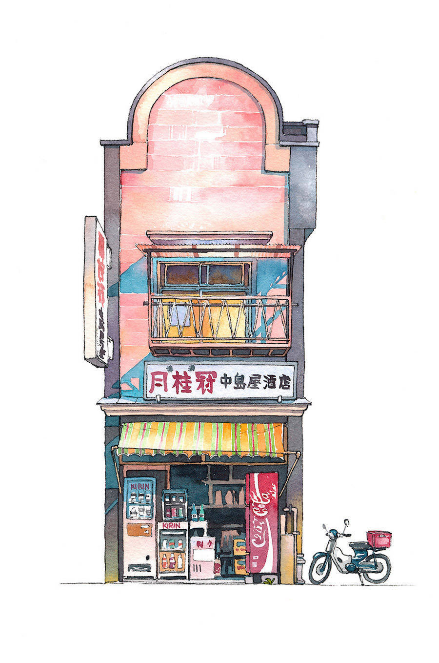 东京街头小店。作者： Mateusz Urbanowicz