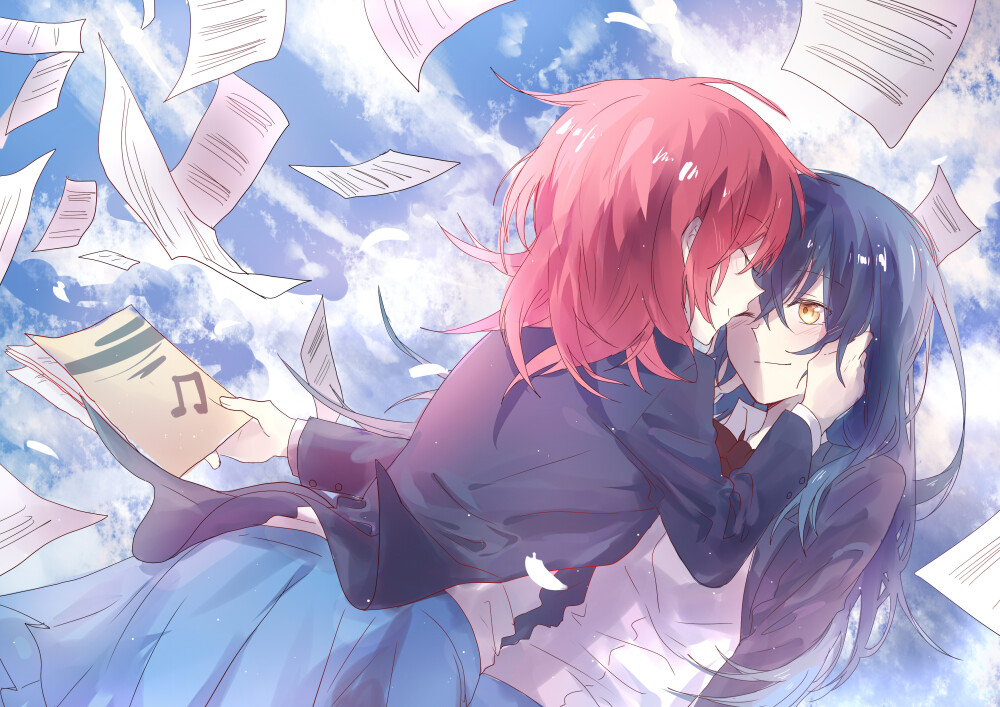 walluku p站 二次元 插画 少女 动漫 lovelive!