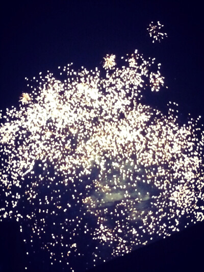 愿你灿烂如烟火～