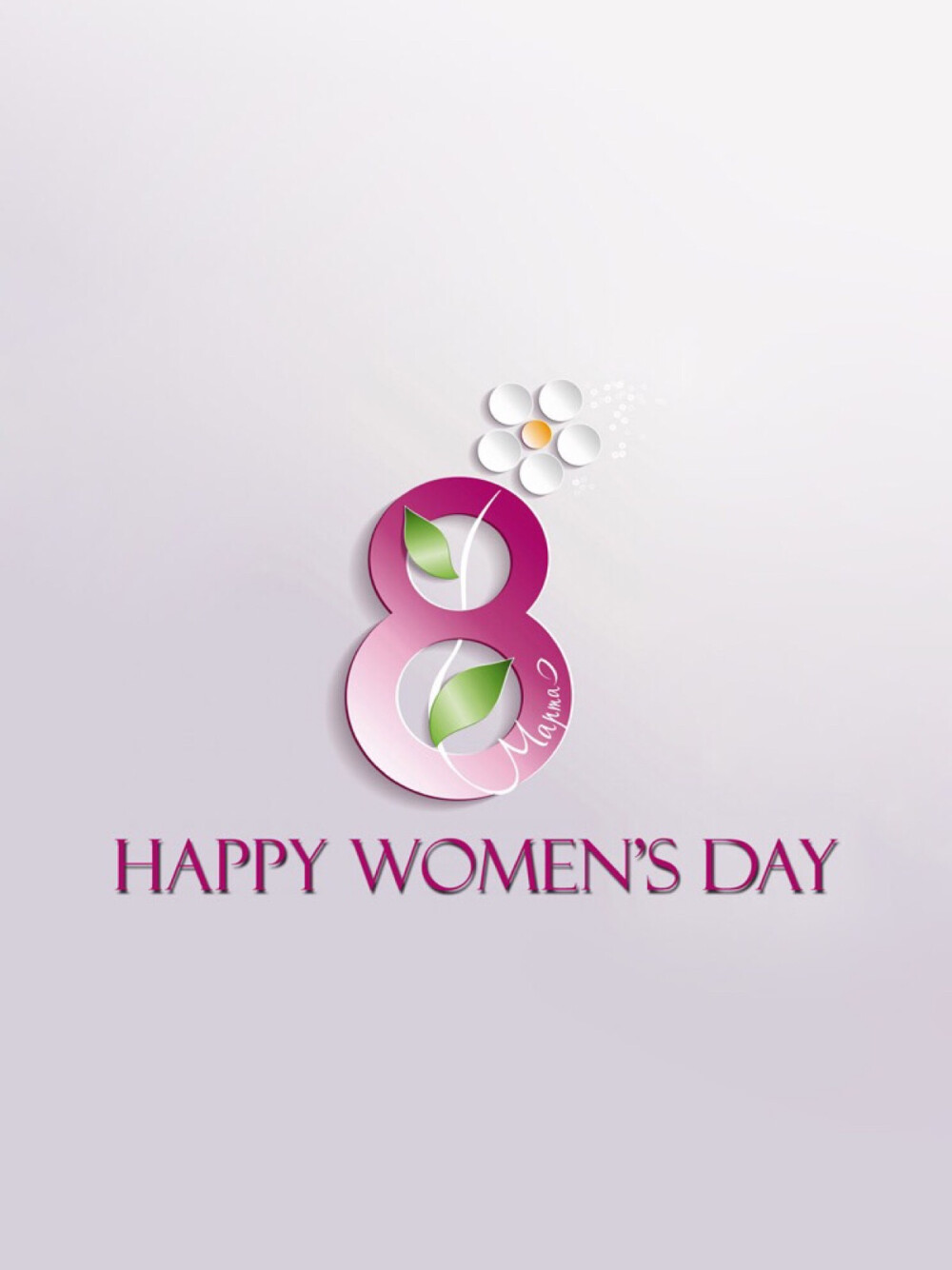 Happy International Women's Day
三八妇女节